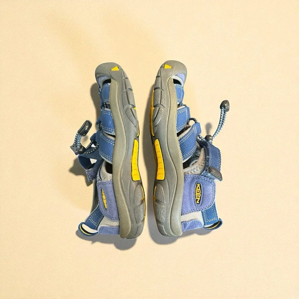 Keen Sandals Kids Size 3 Newport H2 Trail Hiking‎ Water Sport Sandal Navy Shoes